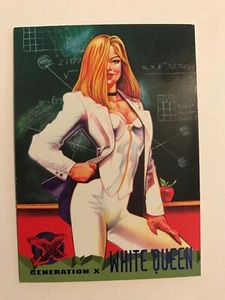 WHITE QUEEN #79 card : 1995 Fleer Ultra X-Men Marvel Comics, NM, Emma Frost - Imagen 1 de 4