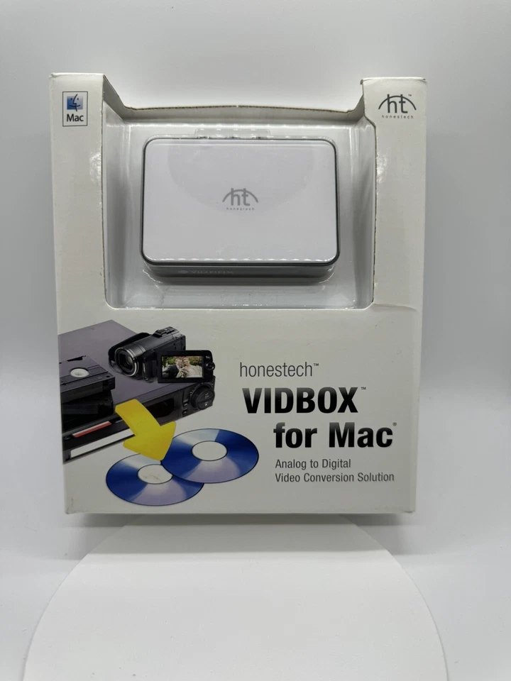 Honestech Vidbox For Mac Analog to Digital Video Conversion Solution New Sealed! - Image 1 of 4