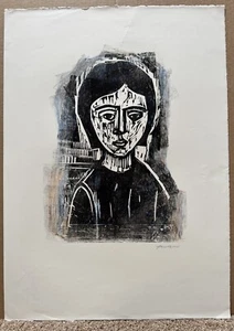 Irving Amen Signed Print Untitled - Picture 1 of 1