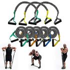 Ron Williams Resistance Bands with Handles & Protective Sleeves - 54" Long Re...
