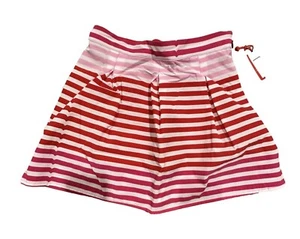 Hunter For Target Girl's Striped Performance Pleated Skort Red XL - Picture 1 of 2