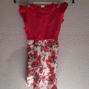 Rot Pat Pat kurzärmliges Kleid - Kinder - Neu - Bild 1 von 1