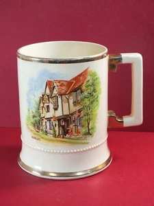 Vintage Arthur Wood Ye Olde Bell Pub, Hurley - Ceramic Tankard - Foto 1 di 4