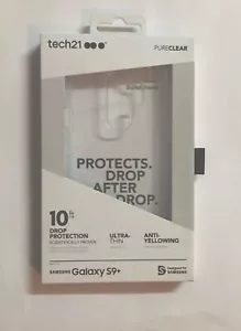 Funda Tech21 S9+ transparente pura para Samsung Galaxy S9 Plus anti amarillento - Imagen 1 de 2