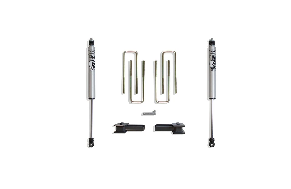 Kit de elevación MaxTrac suspensión 09-14 para Ford F150 2" altura Elite Rr con amortiguadores Fox Foto 1 de 1