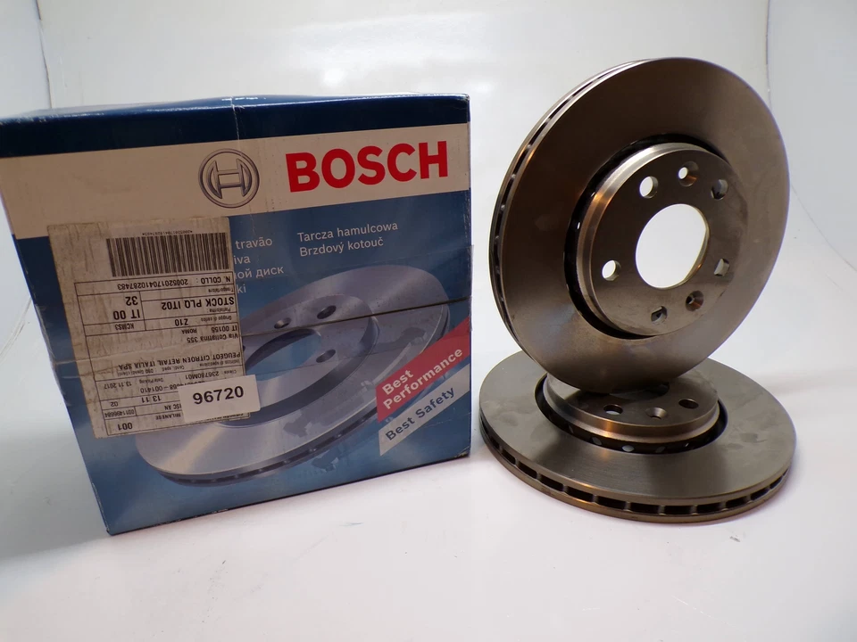 Pareja Disco De Freno Delantero Para TOYOTA COROLLA 2001 - Imagen 1 de 4