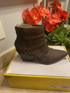 Seven Dials Damenstiefel braun Waxy Quinn Größe 7 (R) US - Bild 1 von 4