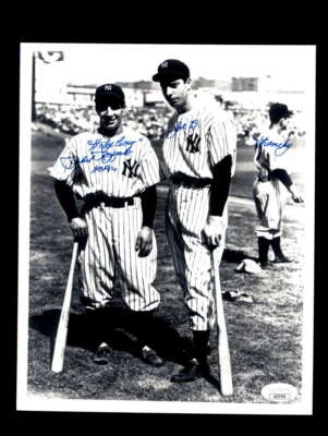 Phil Rizzuto JSA Certed Signed  8x10 Photo 6 Autograph Yankees - Image 1 of 3