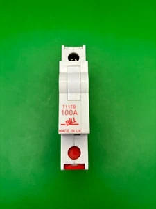 Bloque de conexión de riel Din Bill T11TB 100A - Imagen 1 de 4