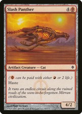 FOIL Slash Panther | MtG Magic New Phyrexia | English | Near Mint