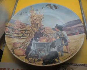 Don Spaulding Thanksgiving 2nd Americana Holidays Collector Plate Vintage (1979) - Picture 1 of 5