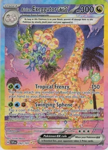 Alolan Exeggutor ex Special Illustration Rare SV08: Surging Sparks 242/191 NM - Picture 1 of 2