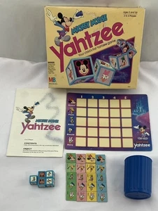 1988 Mickey Yahtzee Spiel von Milton Bradley vollständig in sehr gutem Zustand KOSTENLOSER VERSAND - Bild 1 von 7