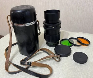 Lente Tair 11A Negra 2.8 / 135mm Bokeh Monster. Montaje M42 - Imagen 1 de 20