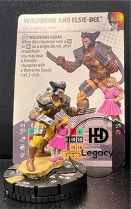 DPWX 059 Wolverine and Elsie-Dee - Chase-Marvel Heroclix - Deadpool Weapon X Set - Picture 1 of 1
