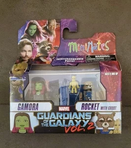 Marvel Minimates Guardians of The Galaxy Star Vol.2 - Gamora & Rocket 2017 Neu - Bild 1 von 3