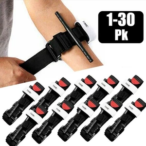 1-30X Bundeswehr Erste Hilfe Set Militär Tourniquet israeli Bandage Red Tip NEU - Bild 1 von 19
