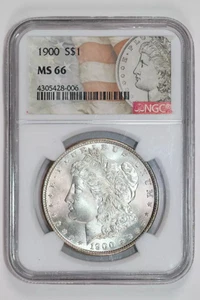 1900 DOLLARO MORGAN NGC MS66 - Foto 1 di 2