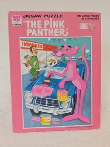 Vintage 1974 Whitman der rosa Panther 100 Stück Puzzle 14x18 - Bild 1 von 4