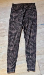 Crivit Leggins Tights Leo Gr. S Sporthose Laufhose high waist 36 38 Leoparden - Bild 1 von 3