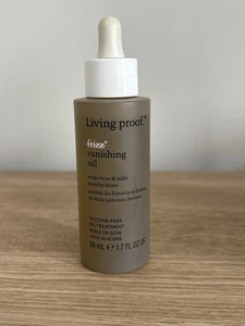 Living proof Vanishing Oil 50ml Hair Oil Serum For Frizz & Flyaways Brand New - Picture 1 of 4