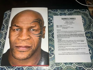 Mike Tyson SIGNIERT Undisputed Truth 2013 Hardcover Buch mit Barnes Noble Flyer - Bild 1 von 13