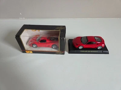 Maisto & Altaya 1/43 Ferrari F50 & 360 Modena - Red - Job lot - Image 1 of 4