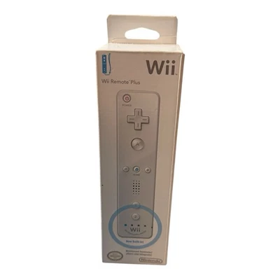 Nintendo Wii White Wireless Remote Plus Controller OEM - Factory Sealed - Image 1 of 2