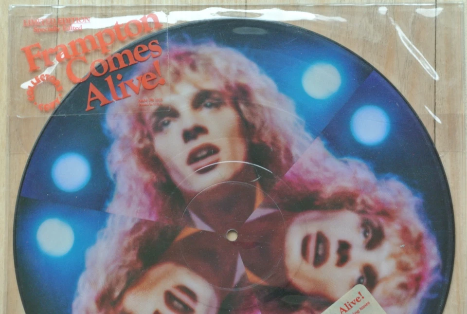 PETER FRAMPTON Comes Alive! LP Ltd 1978 Original Picture Disc Vinyl EX - Image 1 of 3