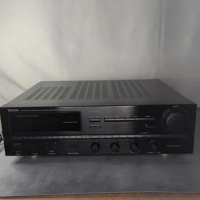 Vintage Denon DRA-635R Stereo Receiver Receiver WORKS - Image 1 of 4