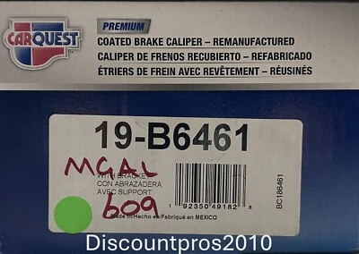 Pinza de freno de disco delantera izquierda Carquest 19-B6461 Hyundai Sonata 2011-2014 Foto 1 de 3
