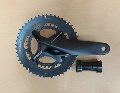 FSA Gossamer Pro 50/34 172.5 BB386EVO Crankset Cervelo BBright 30 Bottom Bracket - Image 1 of 4