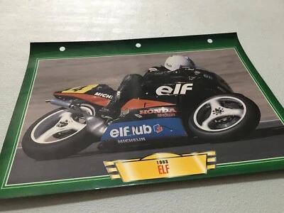 048 Honda 1000 Elf 1983 Enchufe Colección Atlas Motos Desde Explicación - Imagen 1 de 2