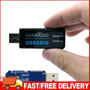 USB2RIG Radio Sound Adapter Support PTT with VOX Control for KENWOOD YAESU ICOM - Zdjęcie 1 z 12
