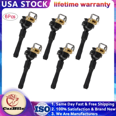 Bobinas de encendido UF-300 UF-354 95-03 compatibles para BMW3 2.3 2.5 2.8 3.0 740 850 Foto 1 de 4