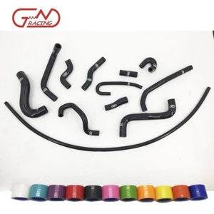 Fit VW Golf GTI MK2 1.8 8V PB Code Engine RHD Radiator Coolant Heater Hose Black - Picture 1 of 13