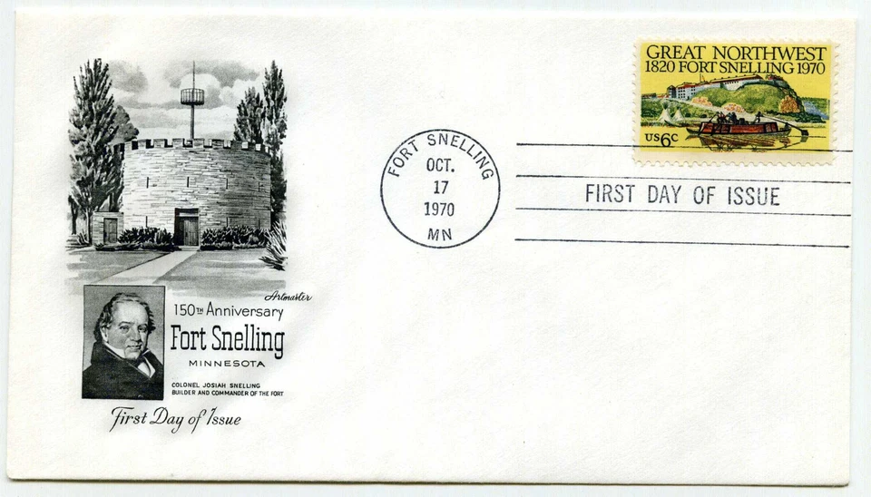 1409 Fort Snelling, Artmaster FDC - Image 1 of 1