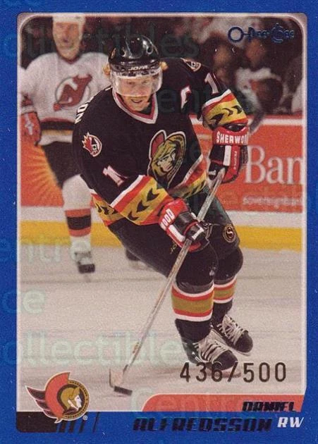 2003-04 O-pee-chee Blue #123 Daniel Alfredsson - Image 1 of 1