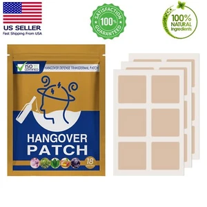 18 Pcs Natural Hangover Patches After Party Recovery Wake Up Refreshed Patches - Picture 1 of 7