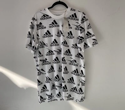 Men's Adidas Essential Brandlove Tee Size Medium  - Image 1 of 3