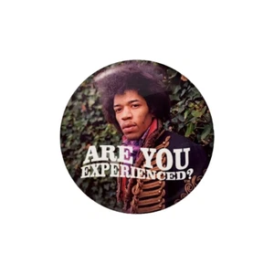 Genuine Jimi Hendrix  "Are You Experienced" Button Pin Badge Small 25mm - Bild 1 von 1