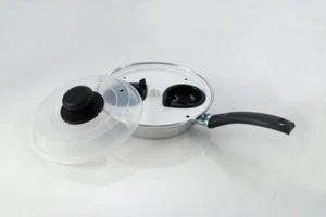 2 Loch/Tasse Ei Wilderer Dampfgarer Kochpfanne Antihaftbeschichtet - Bild 1 von 1
