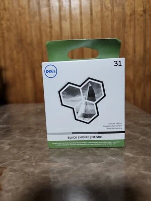 Cartucho de tinta negra de capacidad estándar Dell Computer GPDFF Dell Series 31 Foto 1 de 4