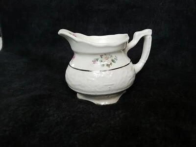 1930's Vintage China Creamer / Cream Milk Jug Floral Cottage Core Porcelain - Image 1 of 4