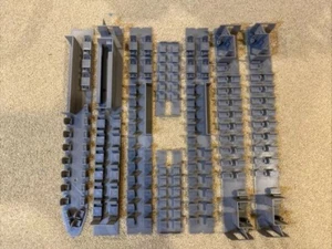 HO StreamLiner Passenger Cars Interior Set / Lot Grey Fits Athearn - Picture 1 of 13