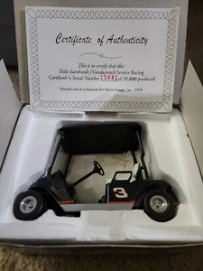 Dale Earnhardt Goodwrench Cart Bank Limited Edition - Picture 1 of 2