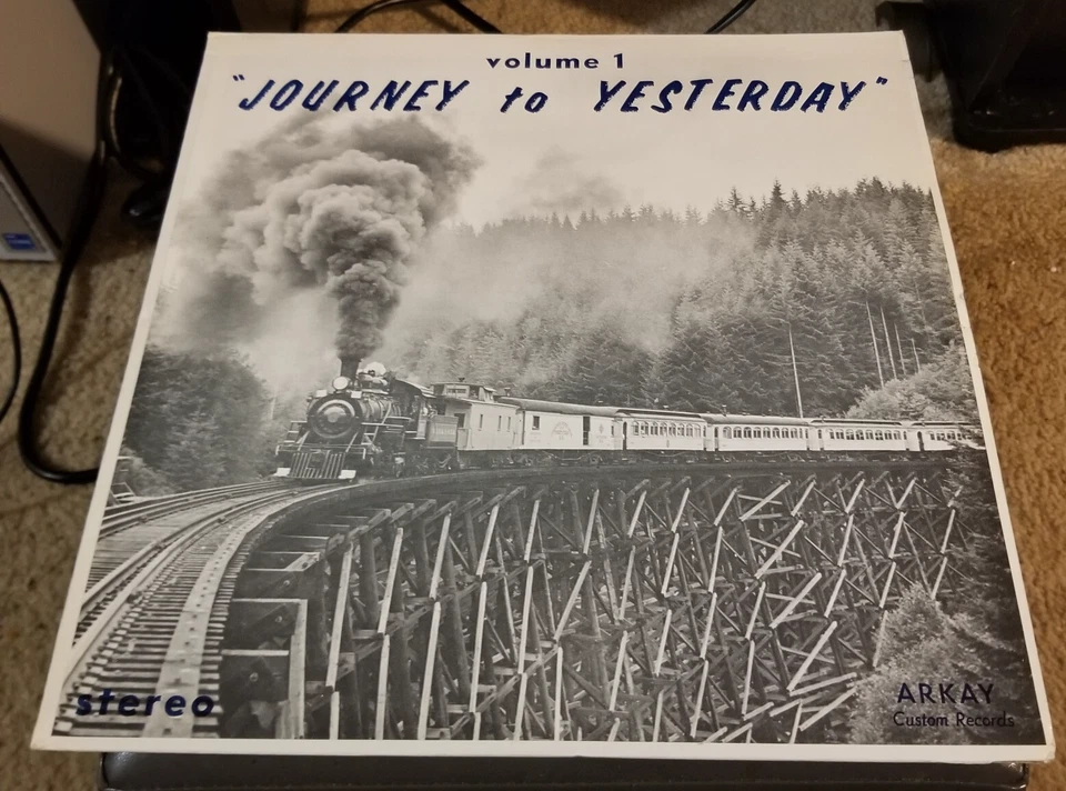 JOURNEY TO YESTERDAY Volume 1 ARKAY LP train sounds record vinyl union pacific Foto 1 de 1