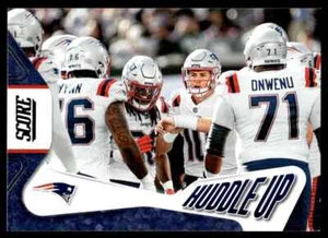 2023 Punteggio Huddle Up New England Patriots New England Patriots #14 - Foto 1 di 2