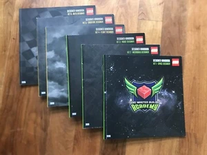 Lego Master Builder Academy Designer Handbook Lot of 6 Books- VGUC - Picture 1 of 9
