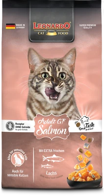 LEONARDO Adult Salmon GF 7,5 kg Katzenfutter Trockenfutter Futter getreidefrei - Bild 1 von 2